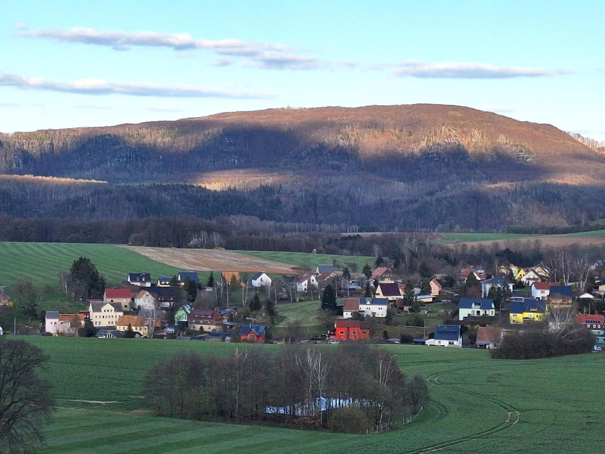 Ferienwohnung Blick Zum Zirkelstein Reinhardtsdorf-Schona 外观 照片